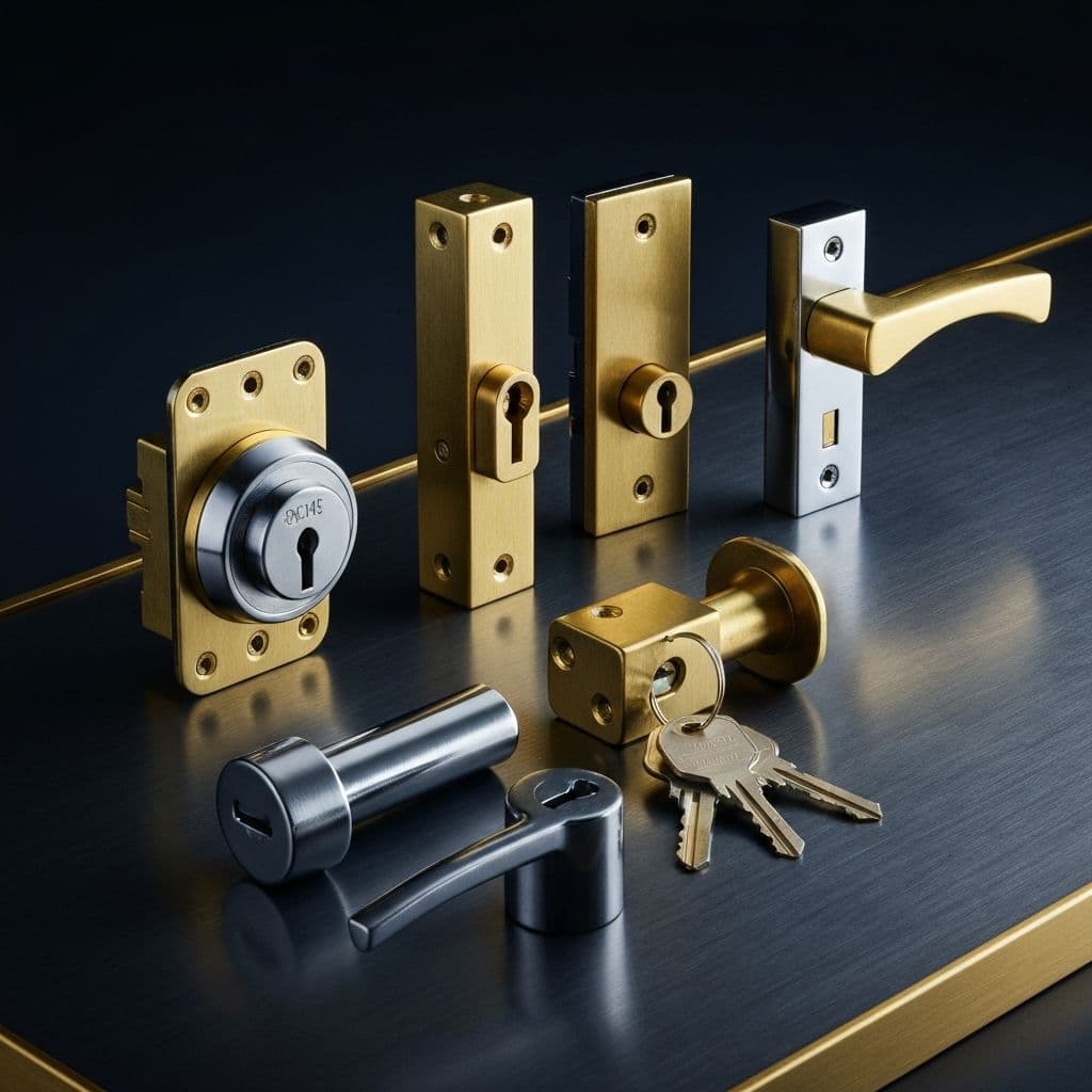 Chapas y herrajes de seguridad Alfri