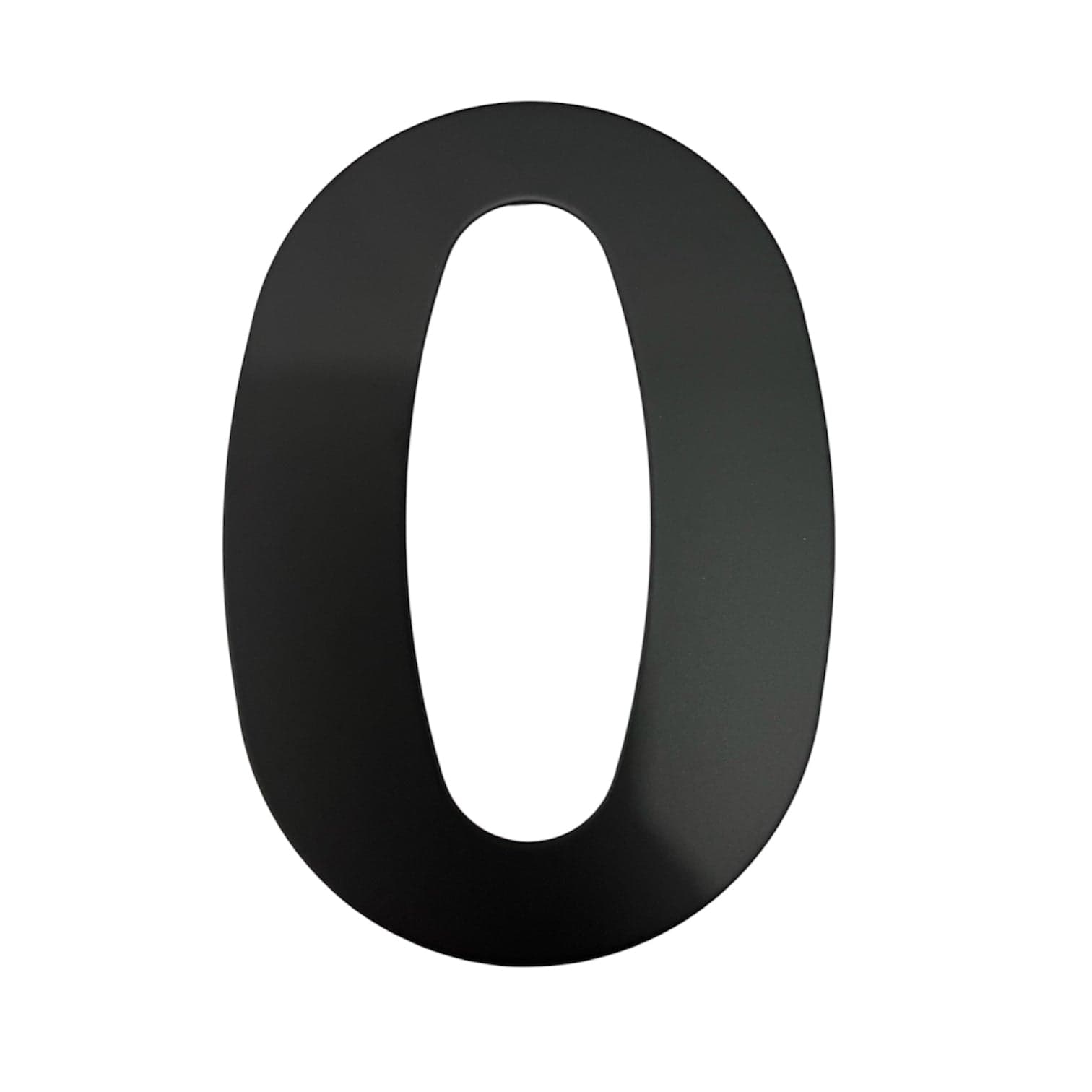 Número 0 acero inoxidable negro mate 152mm Cerrajes 0807-258 — imagen 1