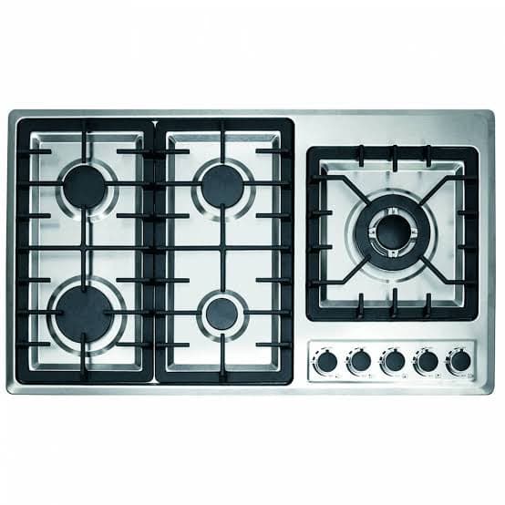 Parrilla Empotrable de Gas 5 Quemadores Acero Inoxidable PAEM-5B DISA — imagen 1