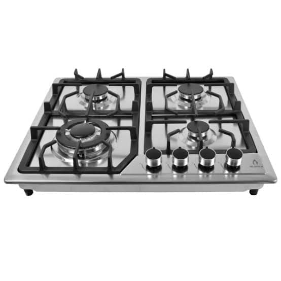 Parrilla de Gas 4 Quemadores 60cm Acero Inoxidable Exquisit SUPRA — imagen 1