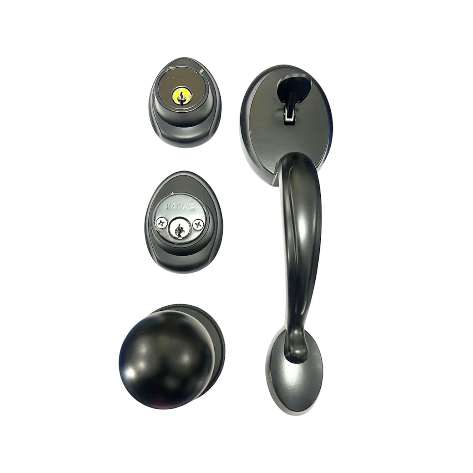 Cerradura Puerta Principal Austral 231924 Clásica Latón Antiguo