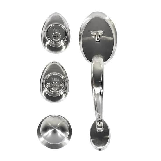 Cerradura Puerta Principal Yale MX80875 Venecia Níquel Satín — imagen 1