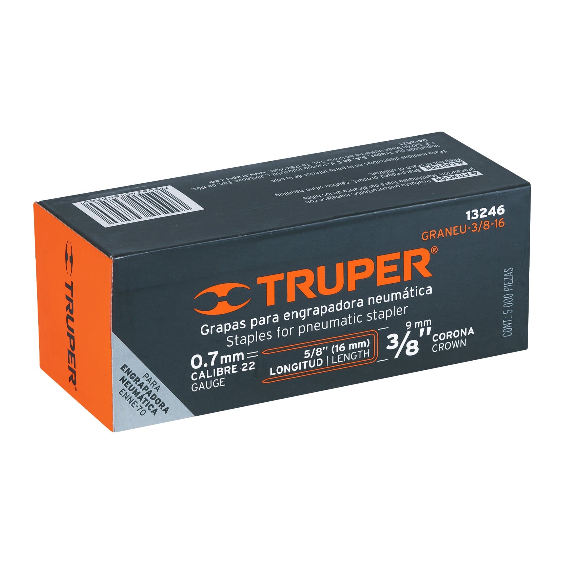 Caja Grapa 5-8 Truper 13246 Pza — imagen 1