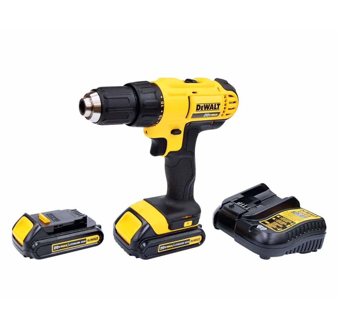 Taladro Atornillador 20V Inalambrico 1-2 DCD771C2 Dewalt Herramienta — imagen 1