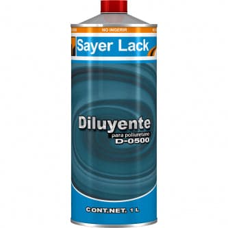 Diluyente Poliuretano D-0500.30 Litro Sayer Lack — imagen 1
