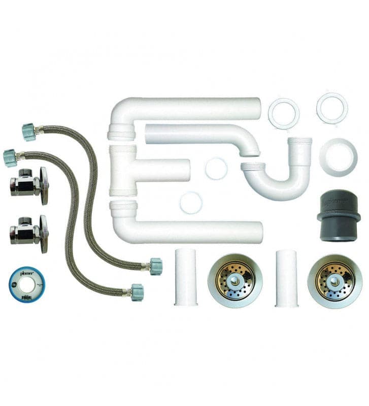 Paquete Instalación Fegadero 2 Tinas Psv-F007 Coflex Pza Plomería — imagen 1