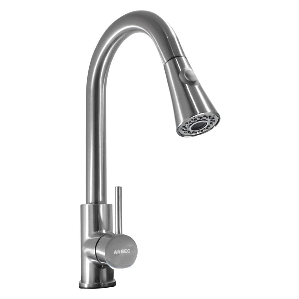 Mezcladora Fregadero Metálica Niquel MEZF459BN Anbec — imagen 1