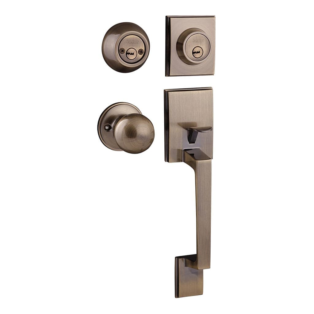 Chapa Dexter de Gatillo Laton Antiguo - 6305 — imagen 1