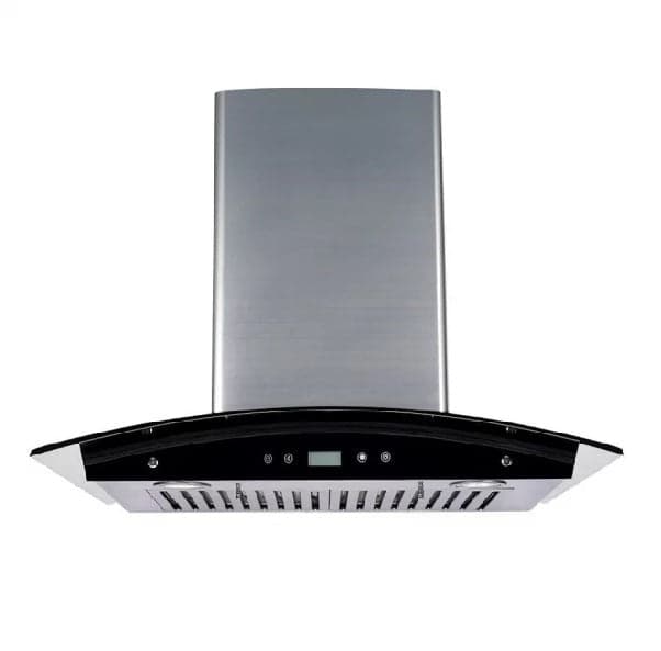 Campana Cristal Curvo 60 Cm Negro - EB331 — imagen 1