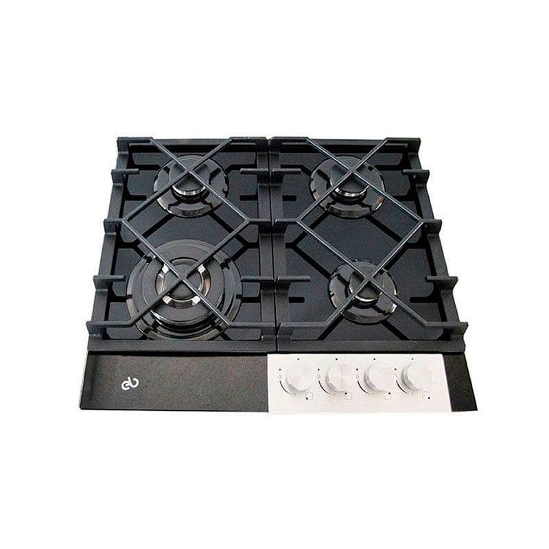 Parrilla EB 4 Quemadores Cristal Negro - EB-485BL — imagen 1